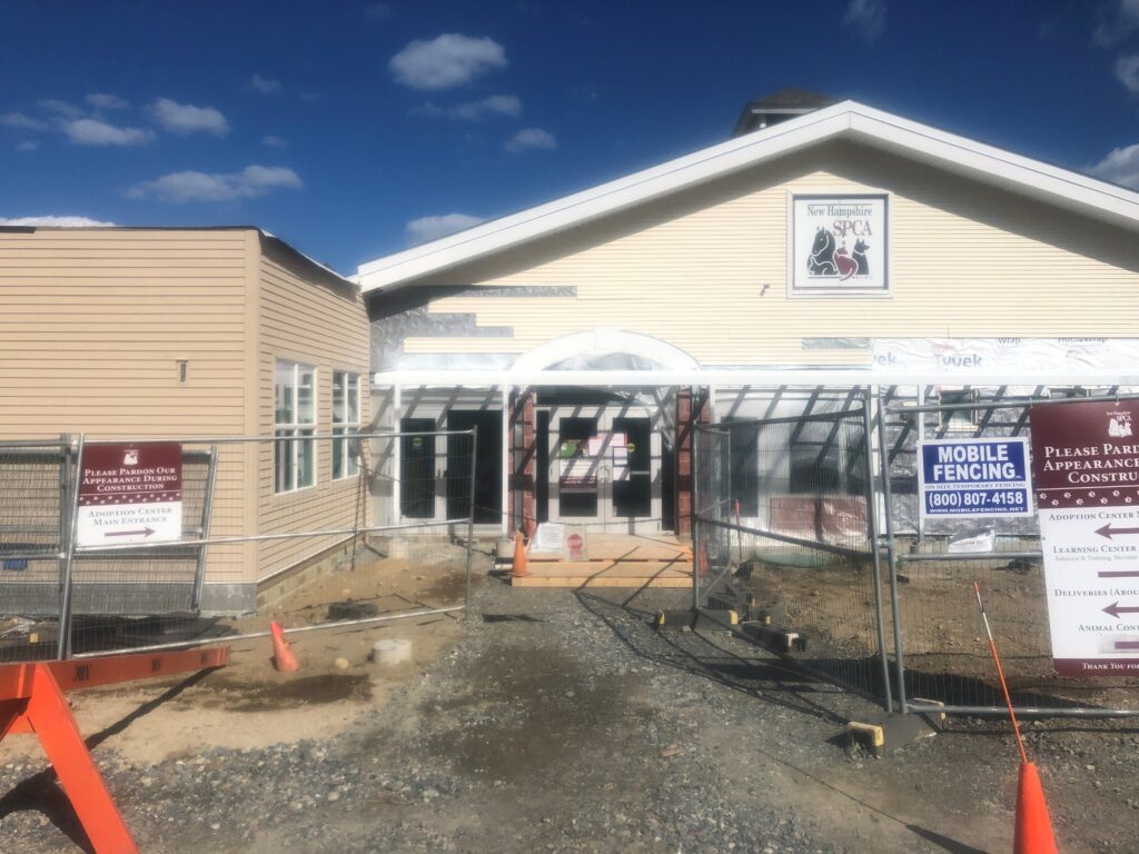 The Main Enterance is Currently Closed