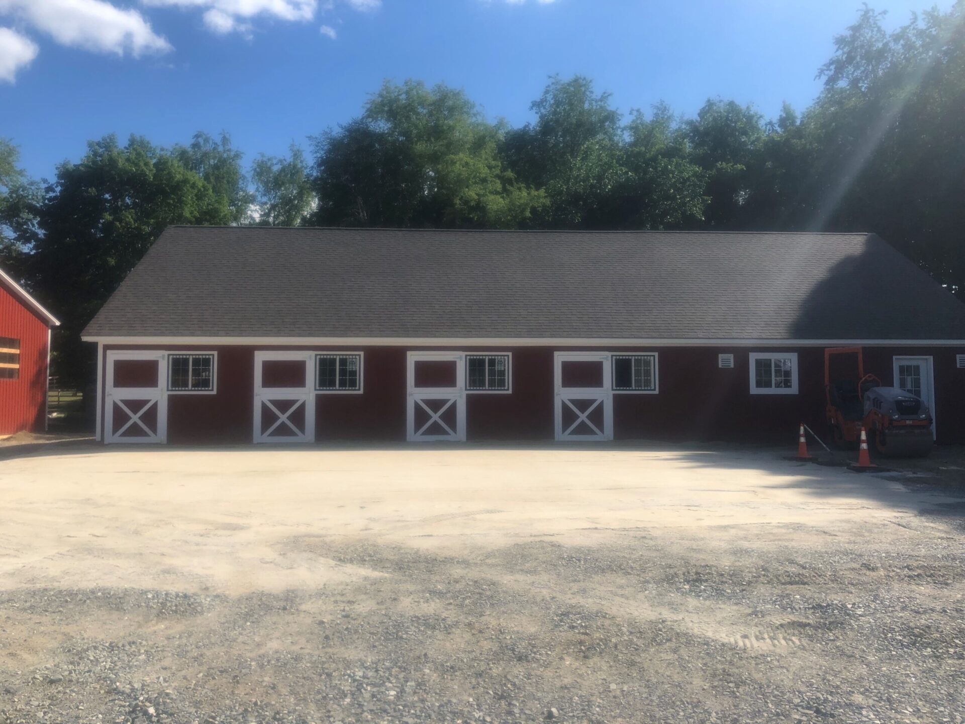 The New Barn is Almost Ready for Horses