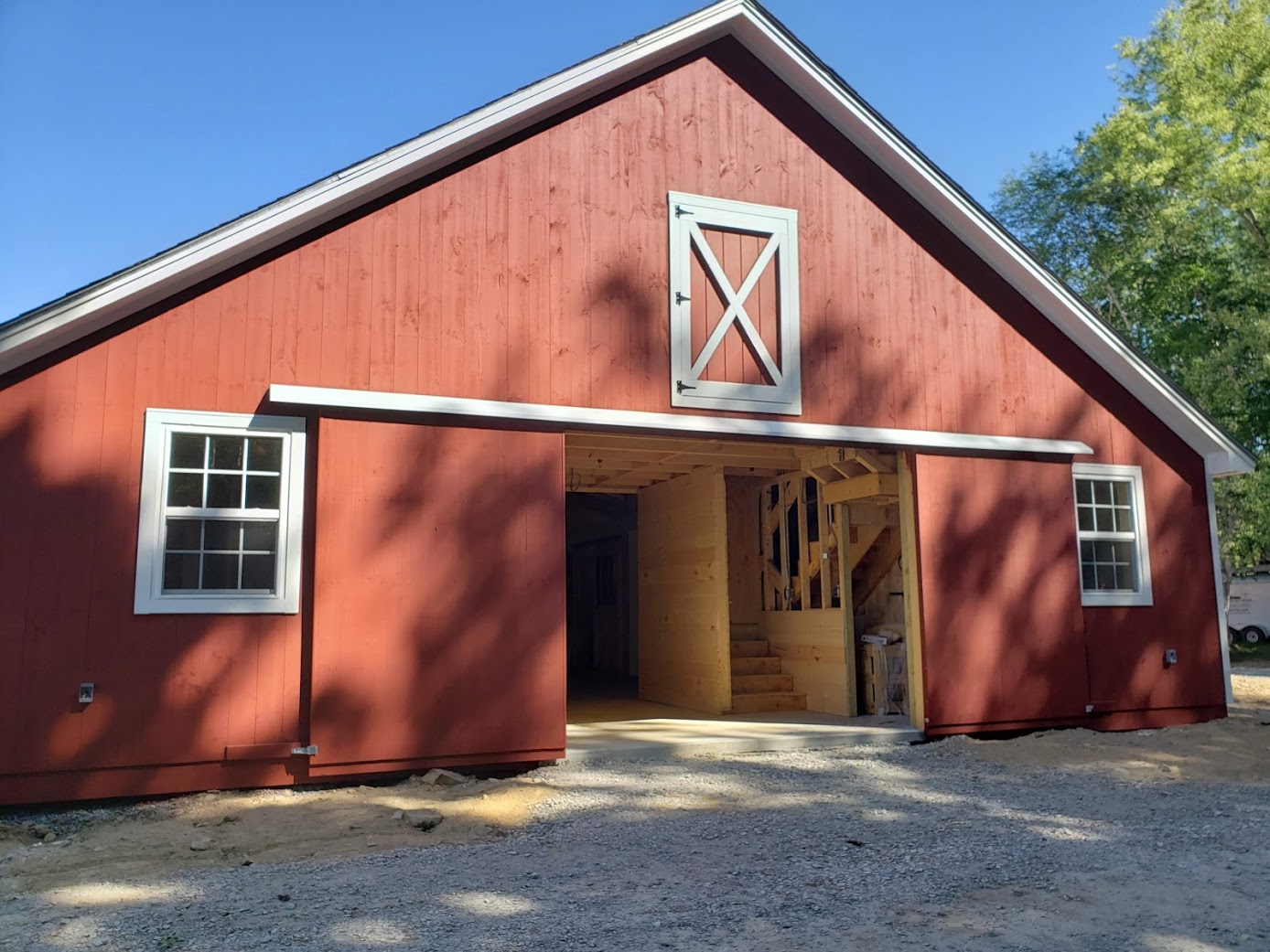A look Inside the Barn